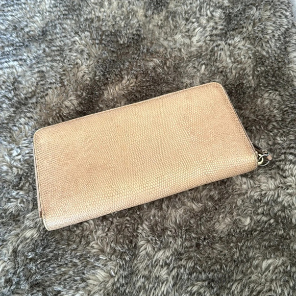 Coach textured leather metallic wallet - Picture 3 of 7